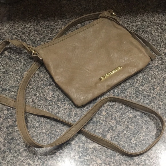 BCBGeneration Handbags - BCBG Taupe Shoulder Bag